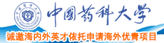 四川女人透逼中国药科大学诚邀海内外英才依托申请海外优青项目